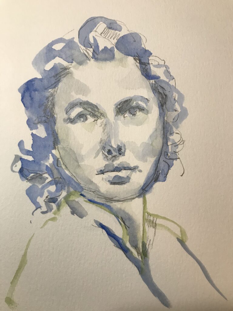 Ingrid Bergman 20 minute sketch